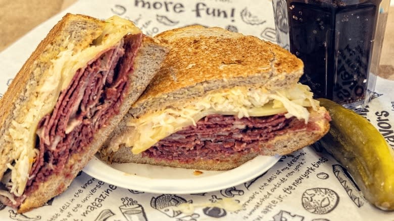 Reuben sandwich