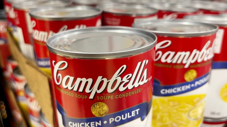 Cans of Campbell's Soup