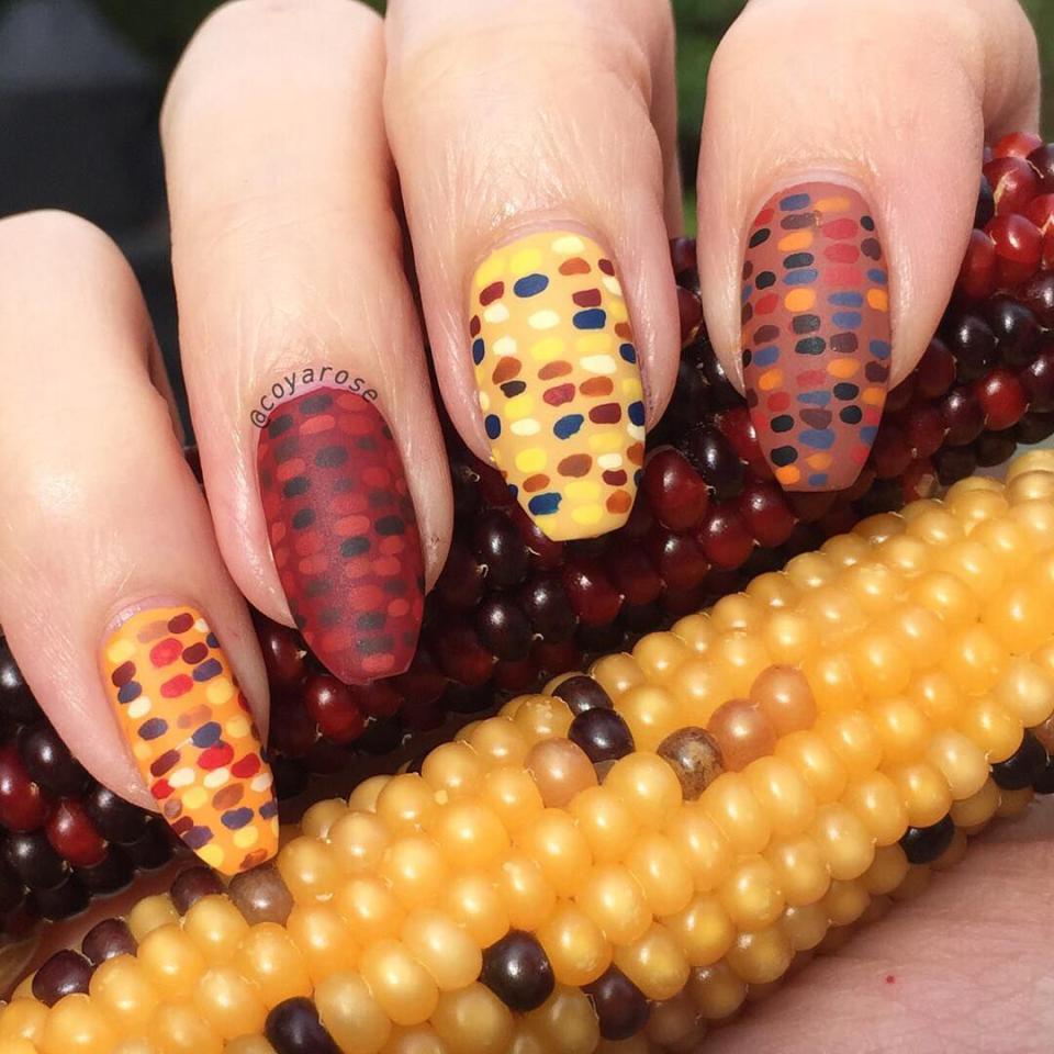 Corn Mani via @coyarose