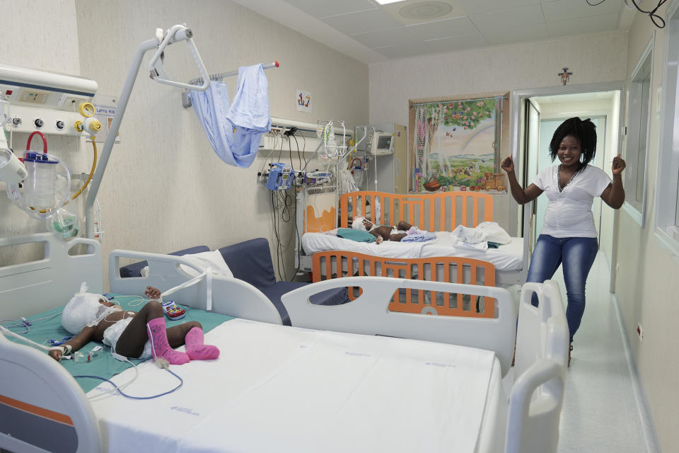 After an 18-hour surgery with 30 doctors and nurses, Ervina and Prefina are living life independently.  (Courtesy Bambino Gesu Pediatric)