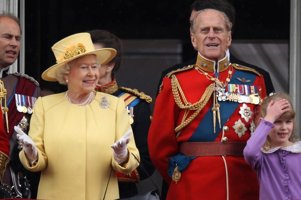 <p>Pictured: Queen Elizabeth and Prince Philip.</p>
