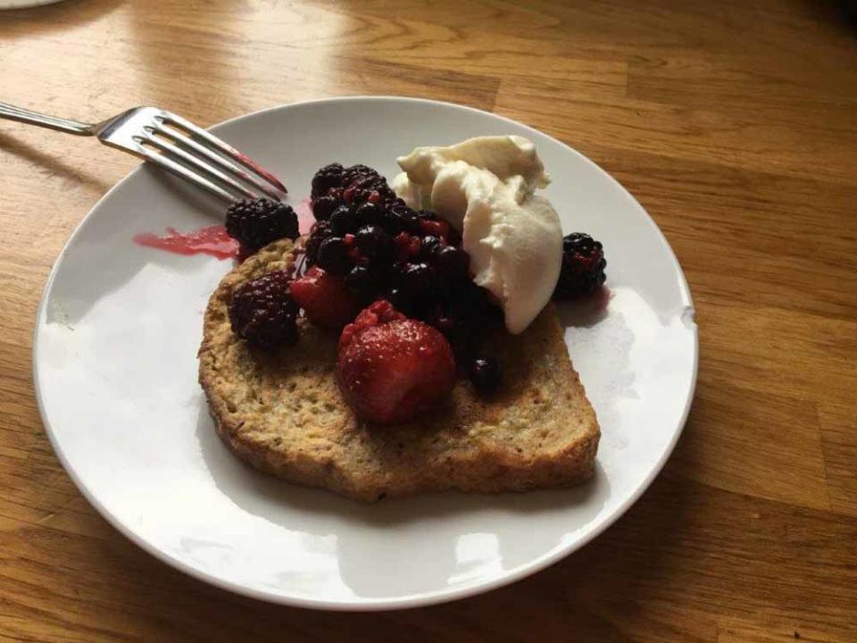 Claire now starts every day with a healthy breakfast (Collect/PA Real Life).