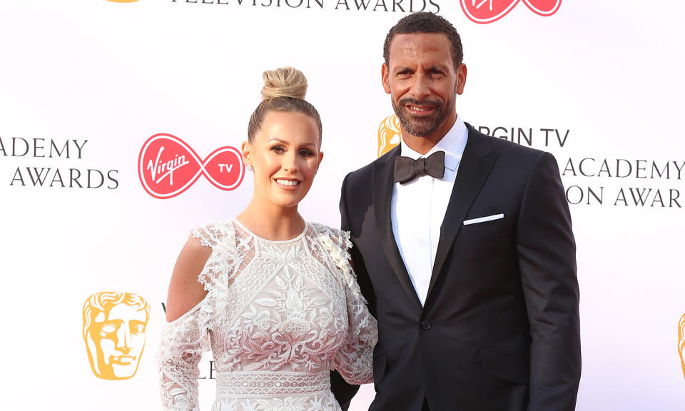 Kate and Rio Ferdinand and their family are the focus of a new BBC documentary. (PA)