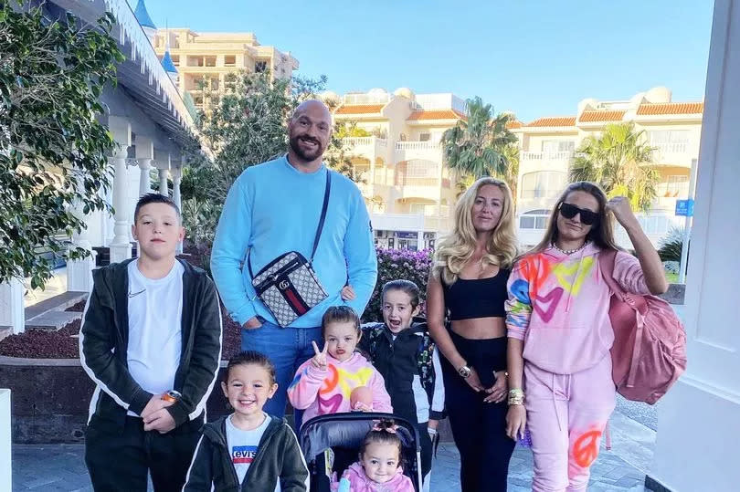 Tyson Fury's family