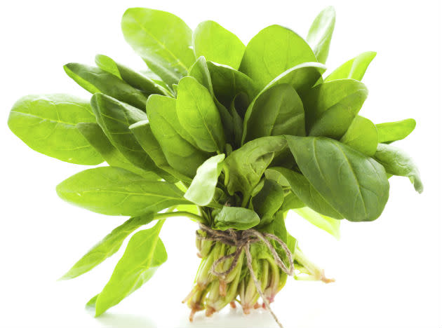 <b>Spinach </b><br>This load of green is possibly the most awaited gift of the season. Spinach adds that dash of taste and health to your diet and is an extremely nutritious green vegetable. You can even get a little creative with the preparation, so as to not let the food get boring.