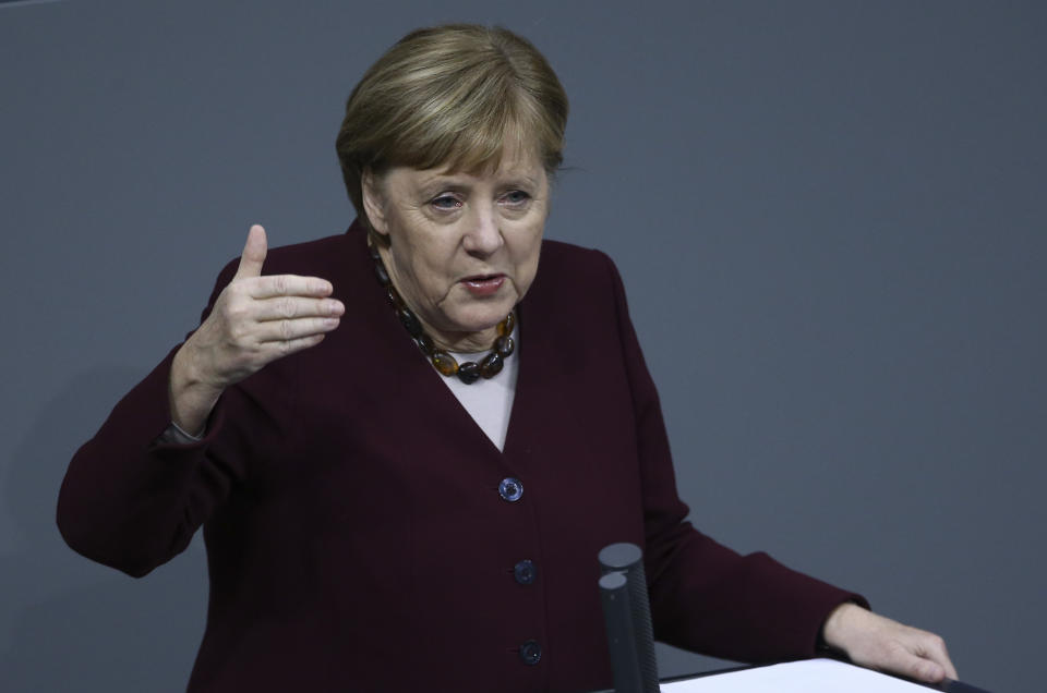 Kanzlerin Angela Merkel. (Bild: Abdulhamid Hosbas/Anadolu Agency via Getty Images)