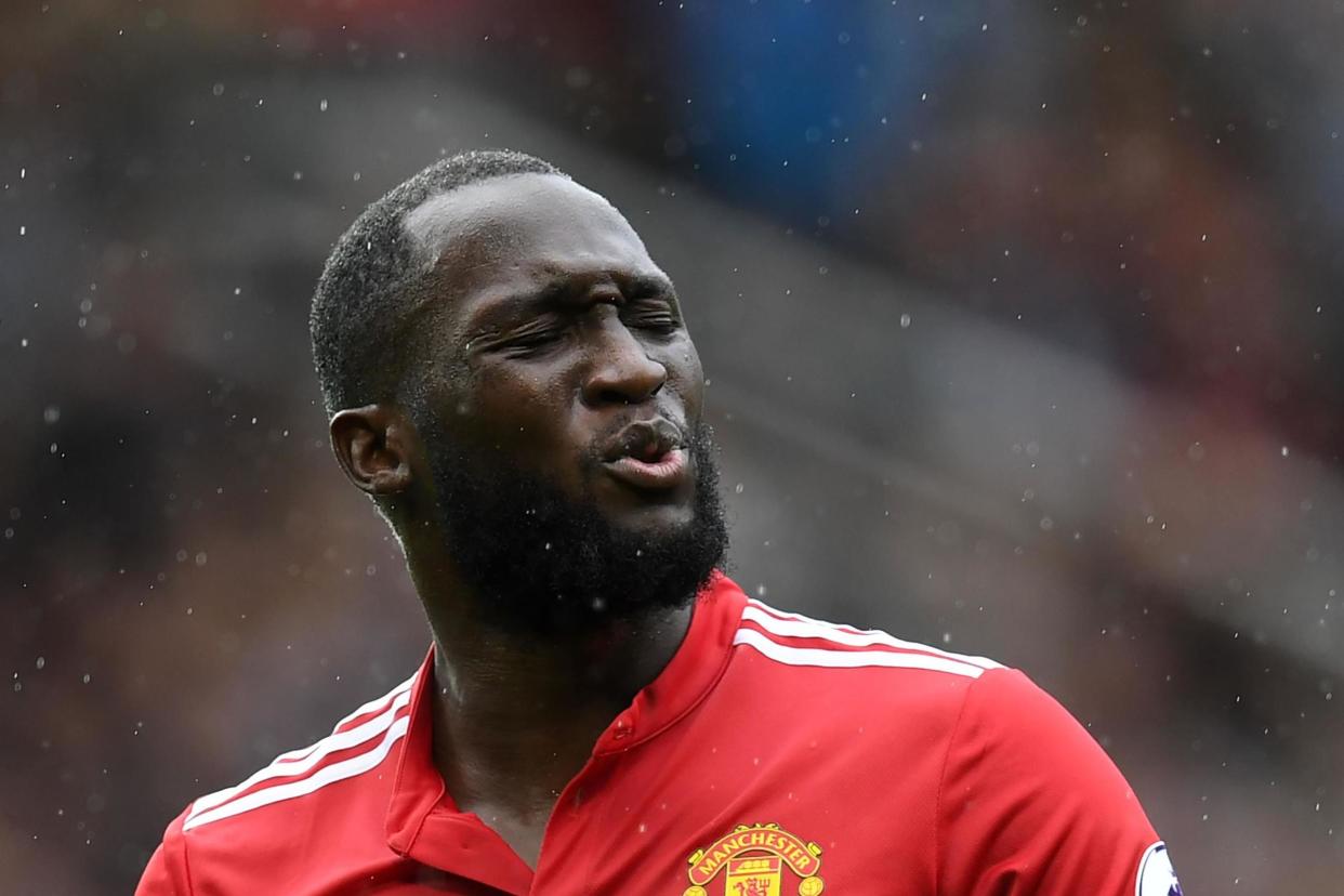 Top scorer | Lukaku is currently the Premier League's leading marksmen with seven goals: Paul Ellis/AFP/Getty Images