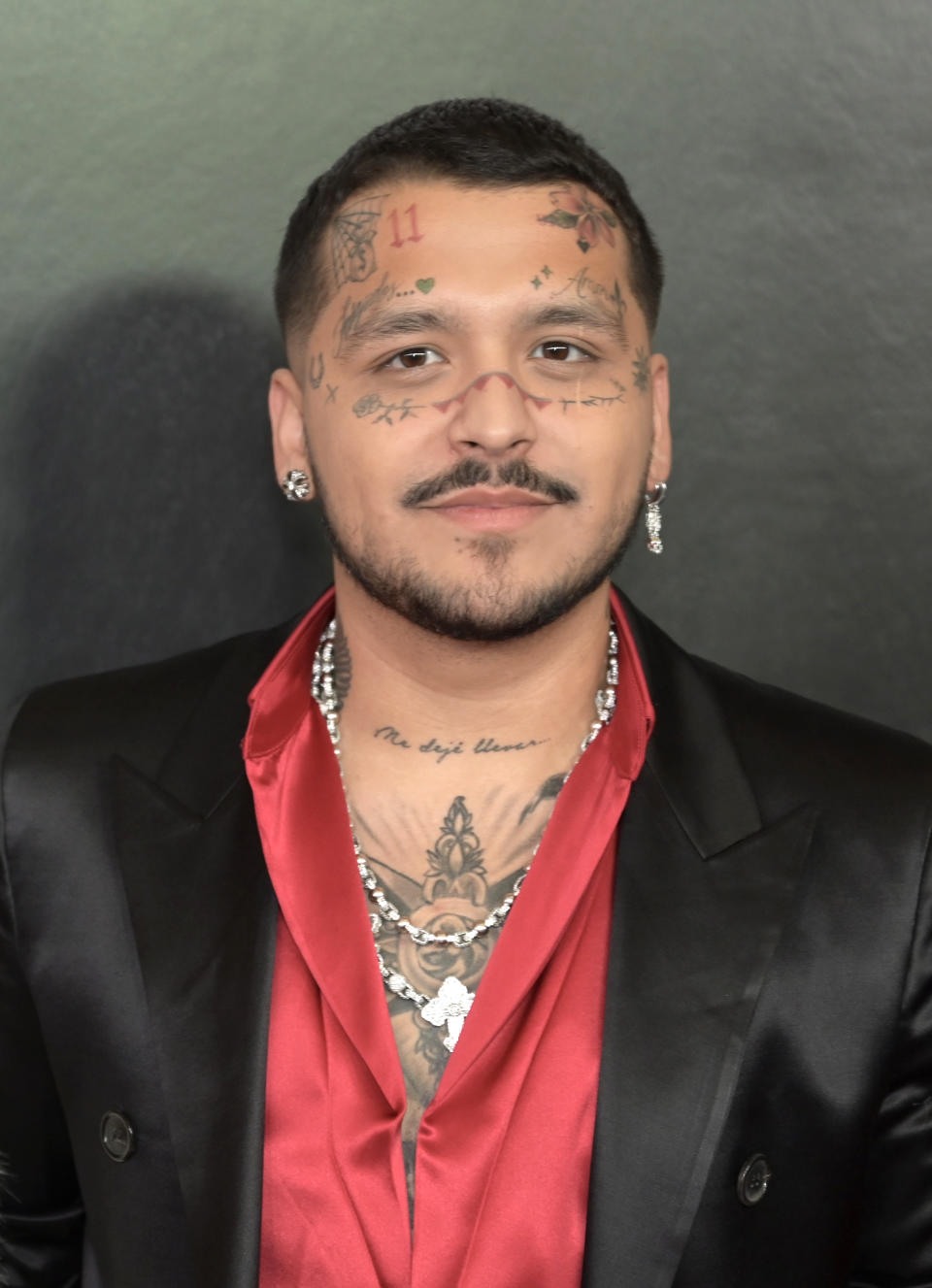 Christian Nodal attends en los Grammy en noviembre del 2022. (Photo by Manny Hernandez/WireImage)