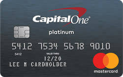 Capital One Platinum Mastercard