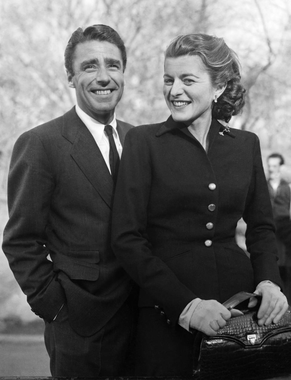 Patricia Kennedy and Peter Lawford