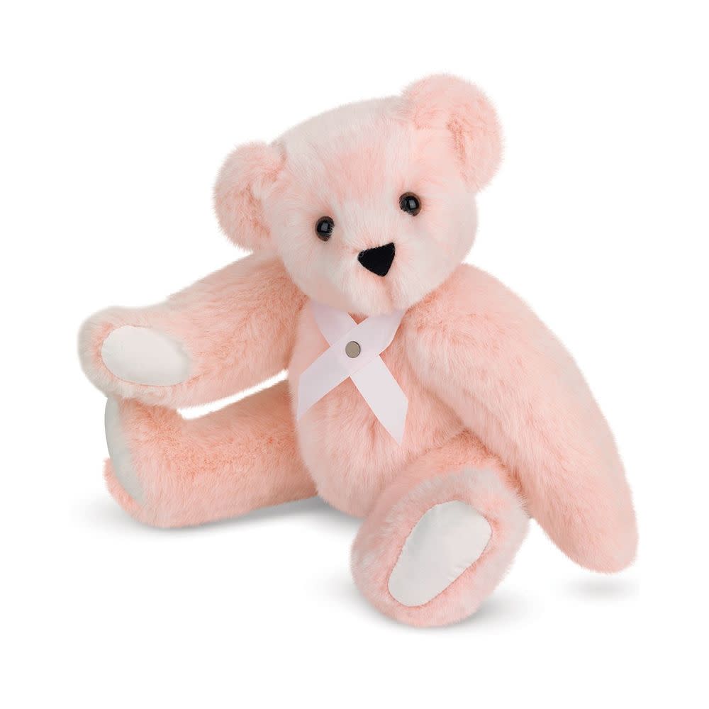 <p><a href="https://go.redirectingat.com?id=74968X1596630&url=https%3A%2F%2Fwww.vermontteddybear.com%2Fteddy-bears%2Fclassic-teddy-bears%2F15-inch-hope-our-breast-cancer-awareness-bear%2FVTB-KT00271.html%3Fgad%3D1%26gclid%3DCjwKCAjw38SoBhB6EiwA8EQVLgDW9BID4AjDPvkPz_M0wfP2nSlf5oS3HUT00fXGnoHmofe-n4jYihoC95UQAvD_BwE&sref=https%3A%2F%2Fwww.elle.com%2Ffashion%2Fshopping%2Fg41427524%2Fbreast-cancer-awareness-month-products%2F" rel="nofollow noopener" target="_blank" data-ylk="slk:Shop Now;elm:context_link;itc:0;sec:content-canvas" class="link rapid-noclick-resp">Shop Now</a></p><p>Hope Breast Cancer Awareness Bear</p><p>vermontteddybear.com</p><p>$74.99</p>