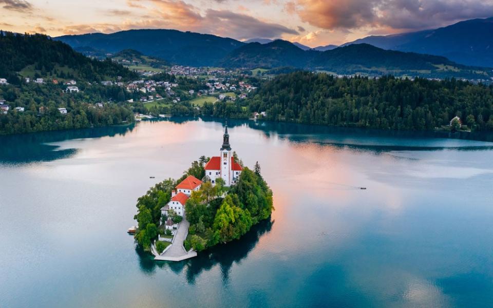 Bled Island, Lake Bled, SLovenia