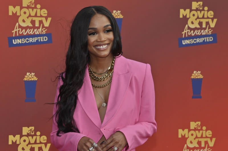 Rachel Lindsay attends the MTV Movie & TV Awards: Unscripted in 2022. File Photo by Jim Ruymen/UPI