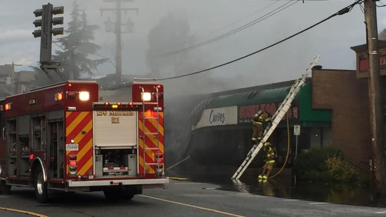 Early morning fire claims downtown Port Coquitlam businesses