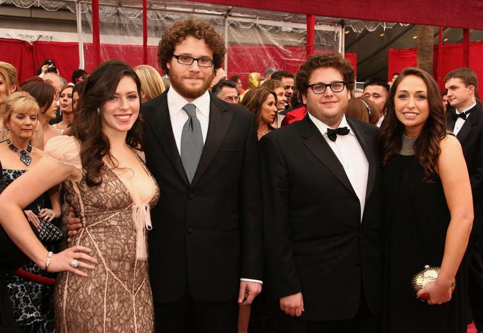 Oscars 2008 Seth Rogen Jonah Hill