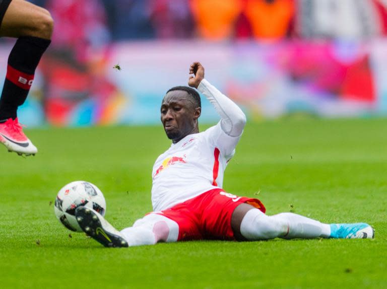 Leipzig demand apology from Liverpool target Naby Keita after horror tackle causes training to be abandoned