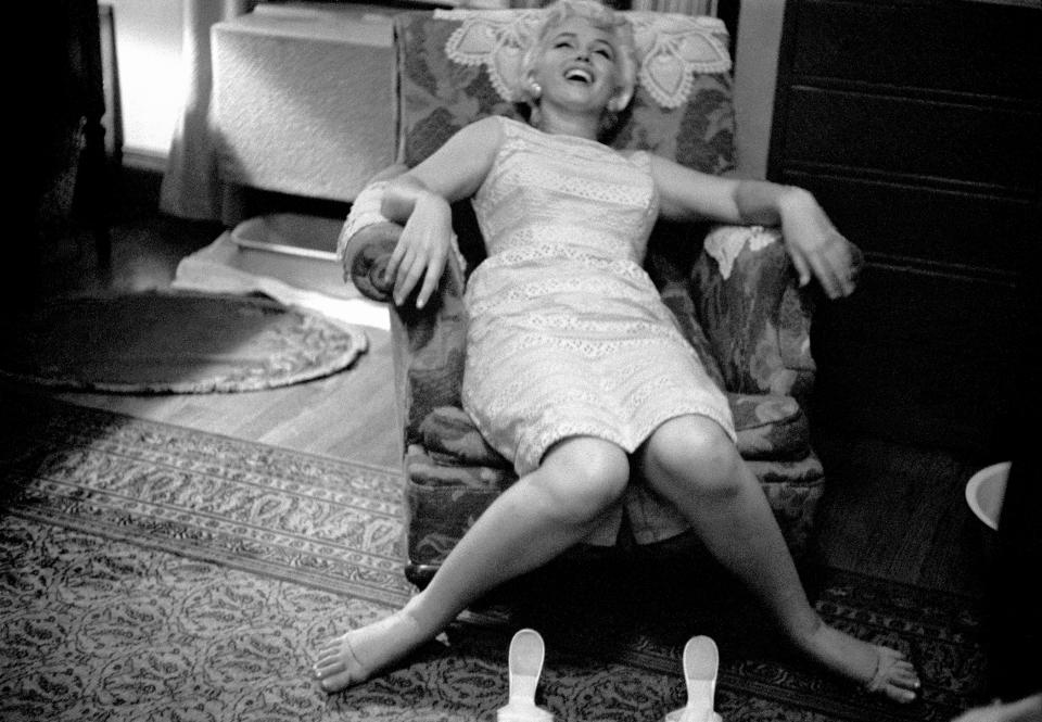 Marilyn Monroe, Bement, Illinois, USA, 1955