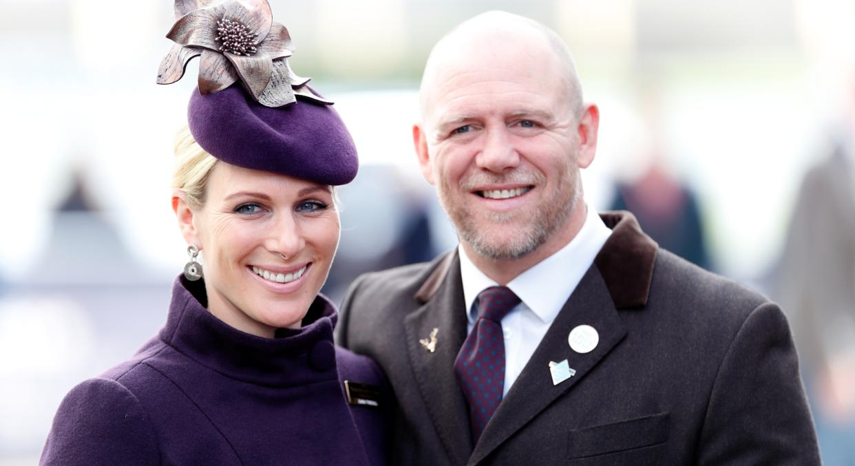 Zara Tindall has how husband Mike has taken to playing golf on his phone at home (Getty Images)