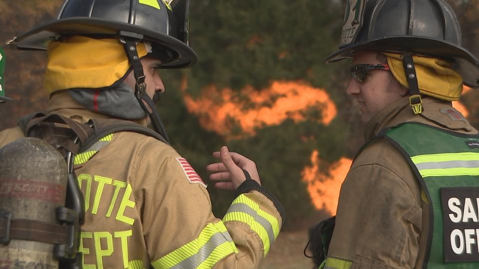 For the next six months, Charlotte Fire will have six new firefighters working alongside them -- firefighters from Saudi Arabia. It’s the first time it’s happened here, and Channel 9’s Hunter Sáenz got an up-close look at what they’ll be put through.