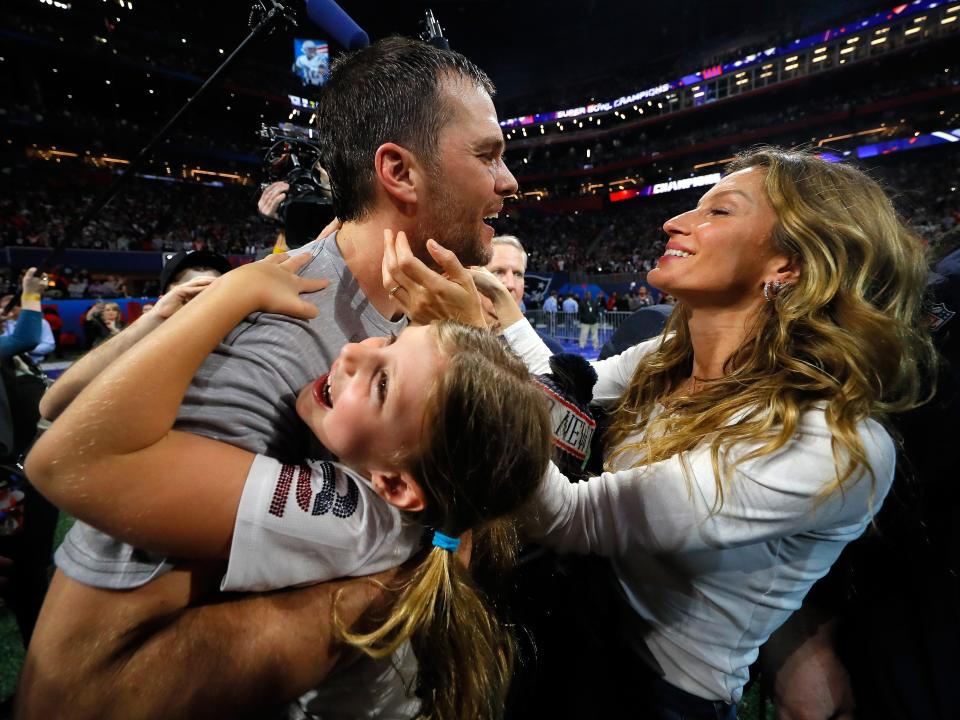 Tom Brady and Gisele Bündchen share two children.