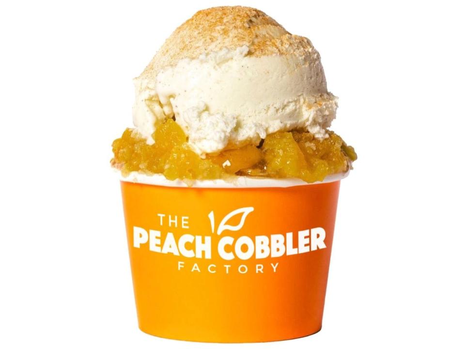 The Peach Cobbler Factory, which opened a location in Stuart, features old-fashioned desserts that include a mango peach cobbler.