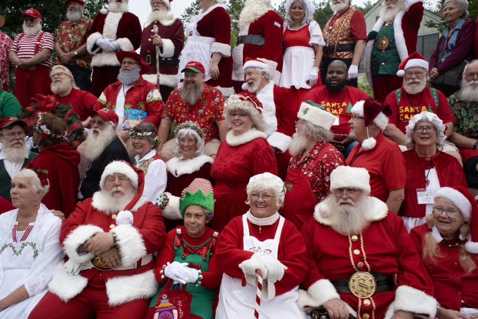 New documentary Santa Camp showcases an annual New England camp for training Santas and Mrs Clauses (John Tully/HBO Max)