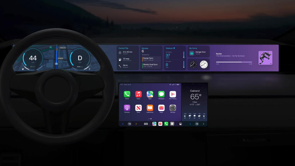 WWDC2024｜蘋果進一步公開下代 CarPlay 介面設計，更能展現不同車廠風格