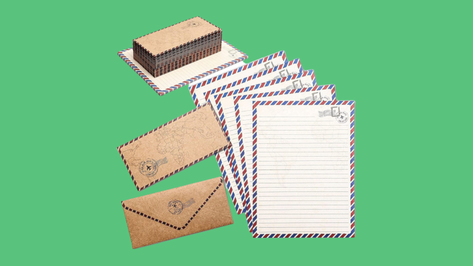 Let the kids write to Santa with adorable stationery.