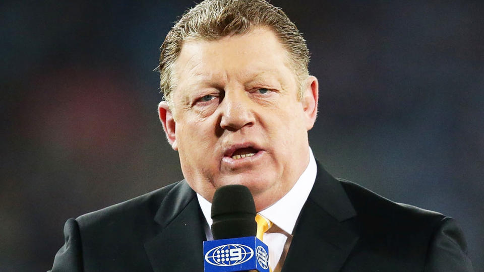 Rugby league great Phil Gould has spoken out about the Parramatta Eels sex scandal, criticising the person who filmed the video. (Photo by Matt King/Getty Images)