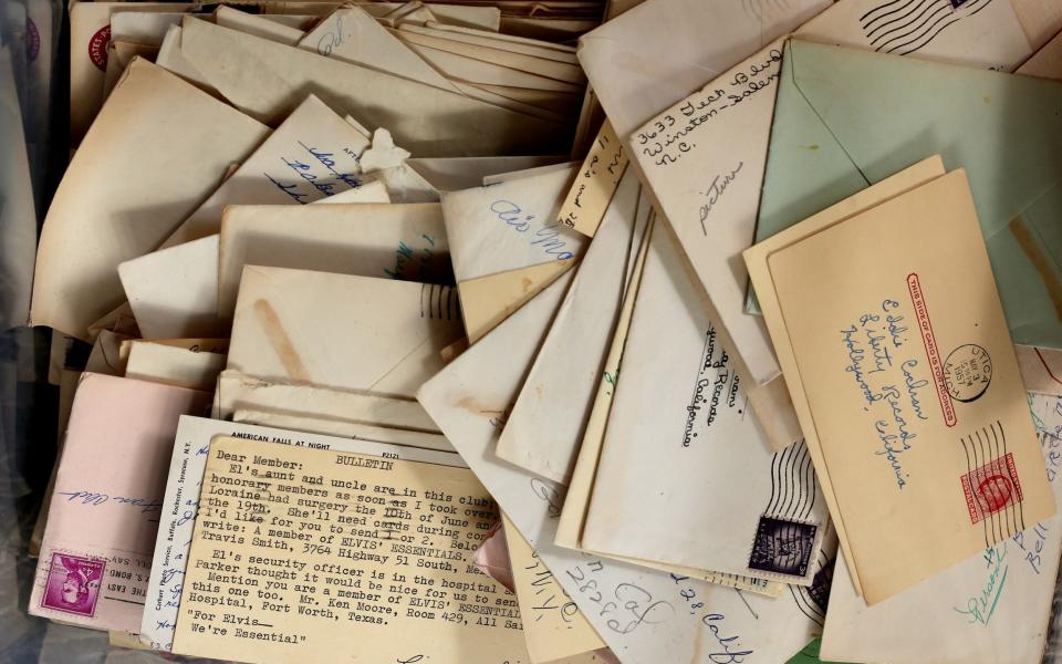 Fan letters received by Eddie Cochran - Clara Molden/Clara Molden