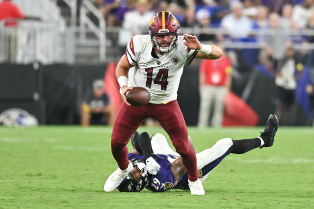 Protecting quarterback Sam Howell is a major headache the Washington  Commanders have not yet solved, Sports