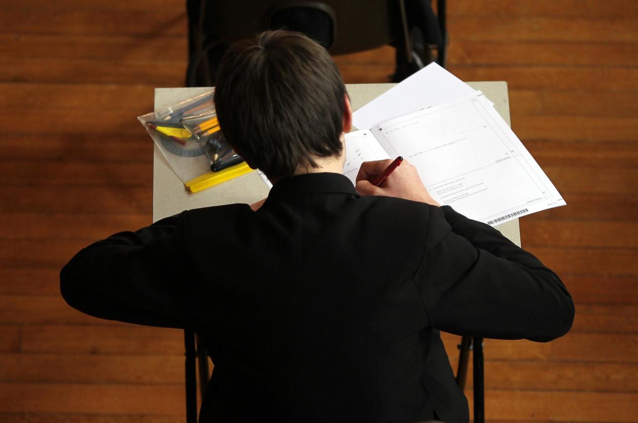 Edexcel re giving non-binary students the option of signalling that they do not wish to be classed as either male or female: PA Archive/PA Images