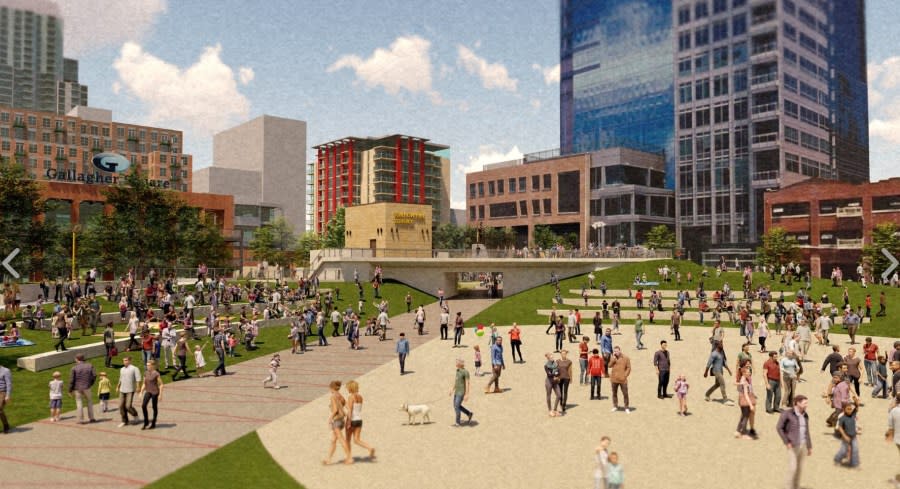 Gallagher Square renovation