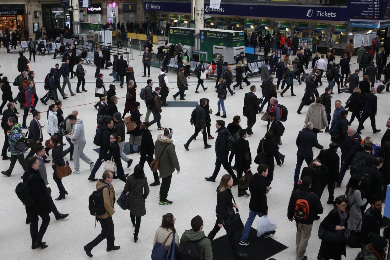 <p>Victoria Station </p> (Daniel Leal-Olivas/AFP/Getty Images)