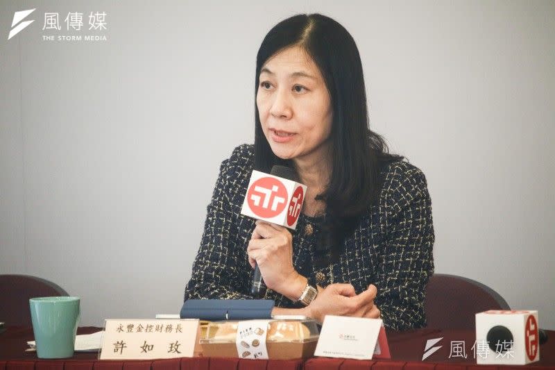 <cite>永豐金控財務長許如玫表示，銀行與證券子公司在東南亞市場持續尋求併購機會。（蔡親傑攝）</cite>