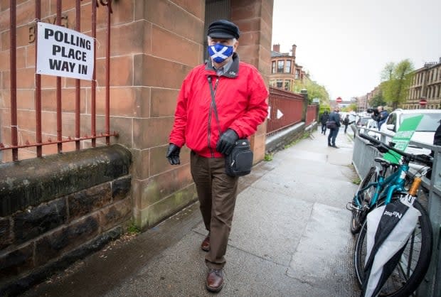 Voters in Scotland went to the polls on Thursday to elect members to the Scottish Parliament. Counting is expected to be completed on Saturday. (Jane Barlow/PA/The Associated Press - image credit)