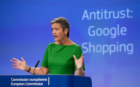 Competition commissioner Margrethe Vestager - Credit: AP