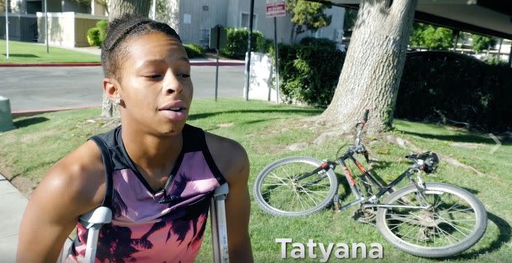 Tatyana Hargrove was attacked by a Bakersfield police dog on June 18.&nbsp; (Photo: Screenshot)