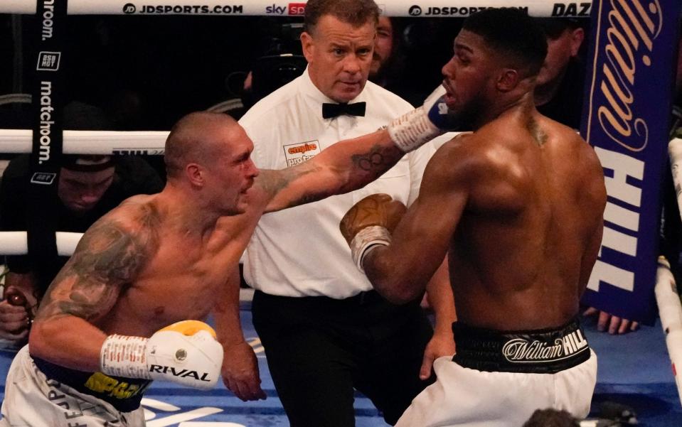 Anthony Joshua vs Oleksandr Usyk 2 fight rematch when date fight where start time what TV channel odds how to watch live - AP