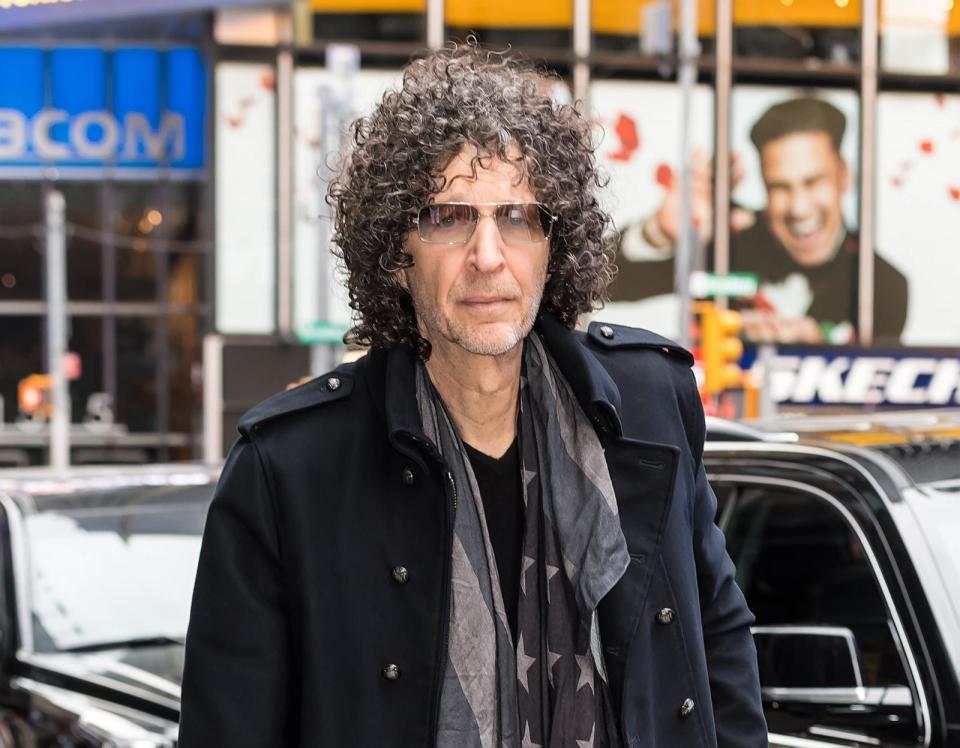 PHOTO: Howard Stern is seen arriving to the ABC studio for GMA, May 9, 2019, in New York. (Gilbert Carrasquillo/GC Images/Getty Images)