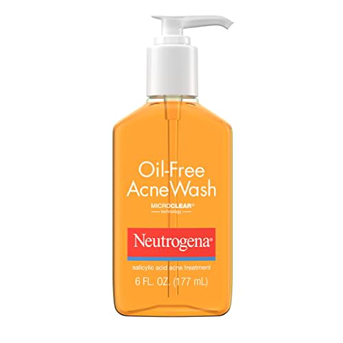 Neutrogena Oil-Free Acne Wash, 6 Fluid Ounce (AMAZON)