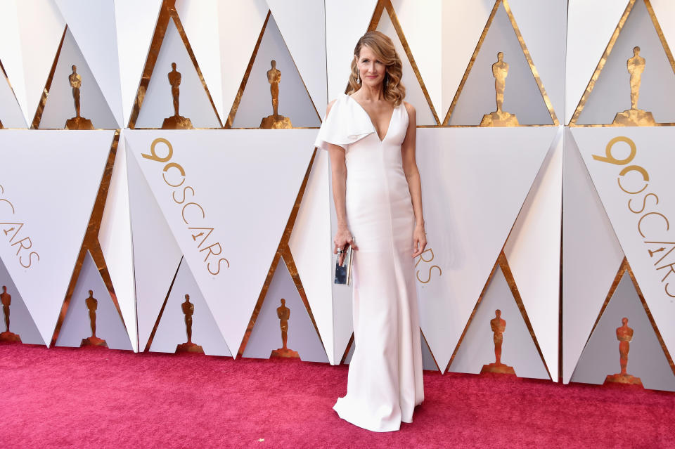 HOLLYWOOD, CA - MARCH 04: Laura Dern attends the 90th Annual Academy Awards at Hollywood &amp; Highland Center on March 4, 2018 in Hollywood, California. (Photo by Jeff Kravitz/FilmMagic)