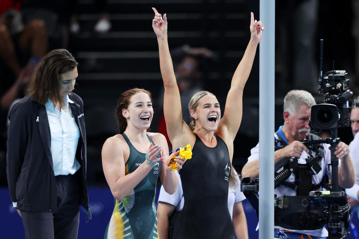 2024 Paris Olympics Australia flexes swimming muscle in rivalry with U.S.