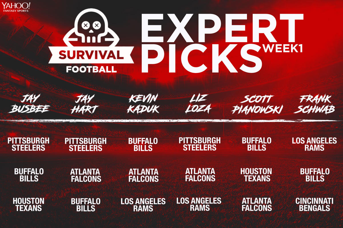 best survivor football pick week 1