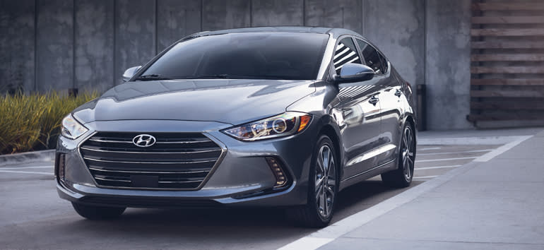 <p><b>Best New Small Car</b><br>Hyundai Elantra<br>Second Place: Chevrolet Cruze<br>Third Place: Subaru Impreza<br>Photo: Hyundai Canada </p>