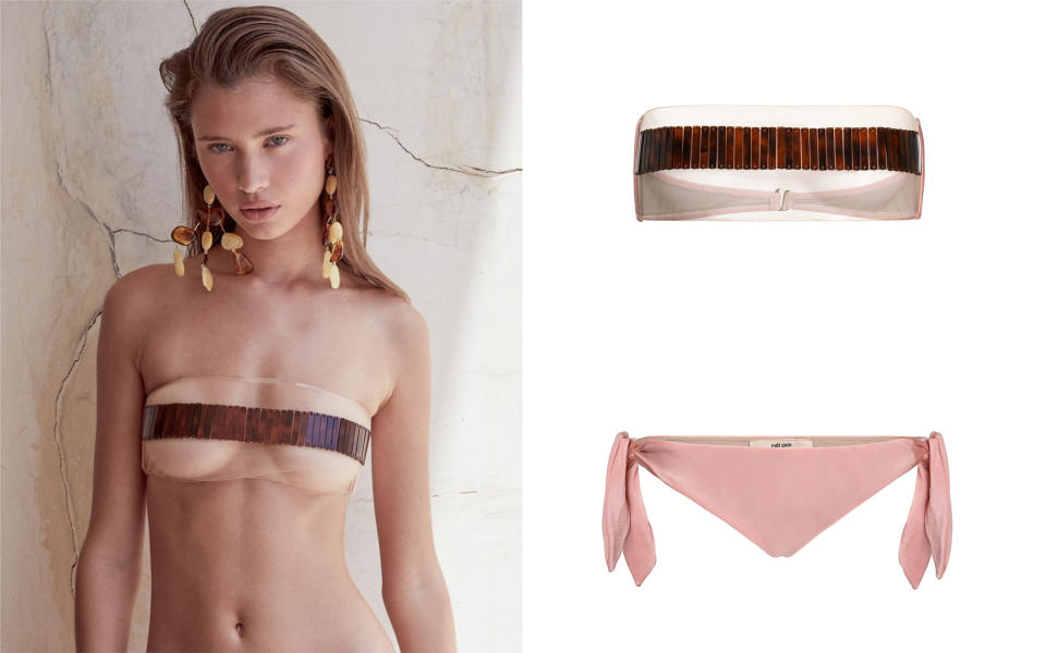 Would you wear Cult Gaia's censor bar bikini?