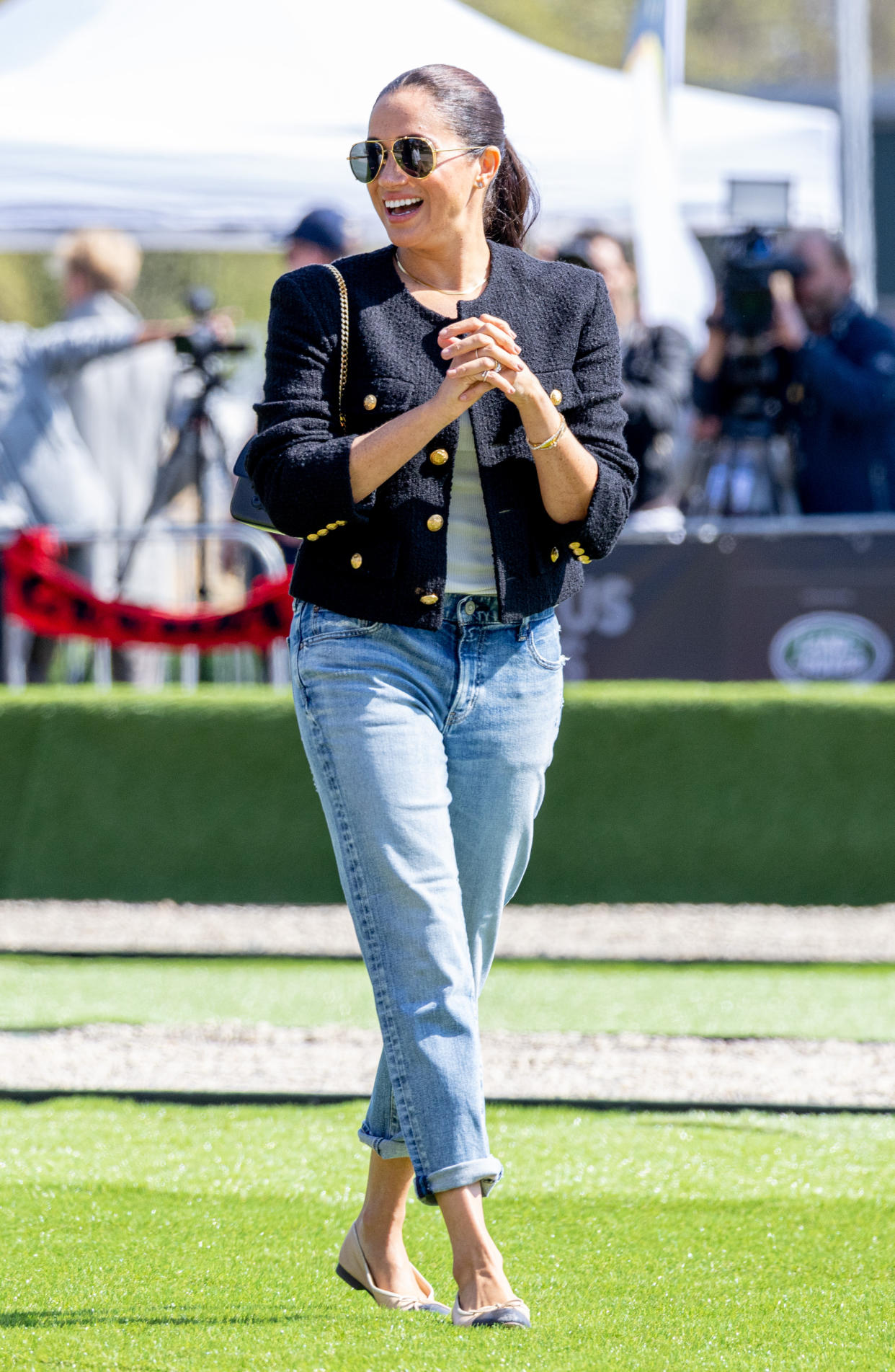 Duchess of Sussex during the Invictus Games in April, 2022