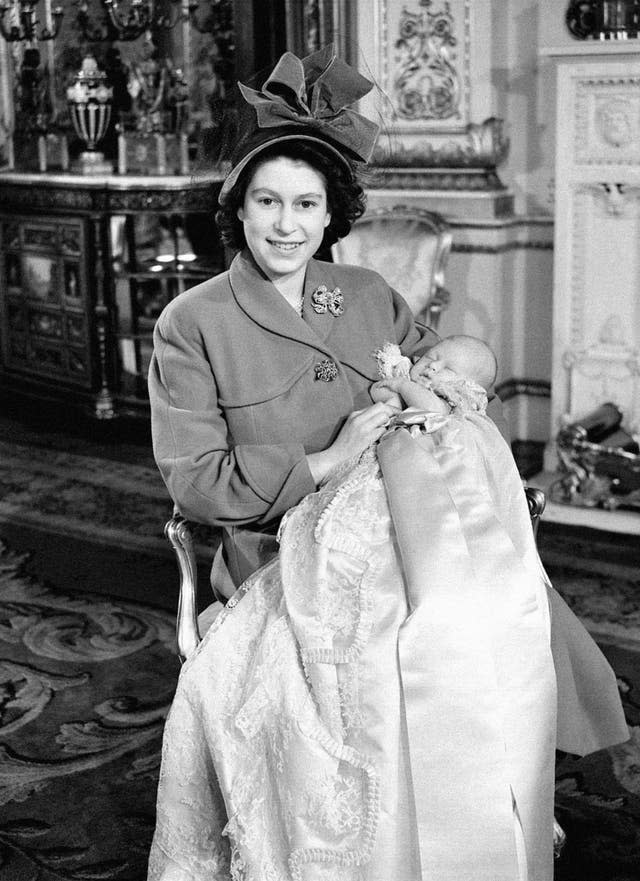 Princess Elizabeth as a new mother