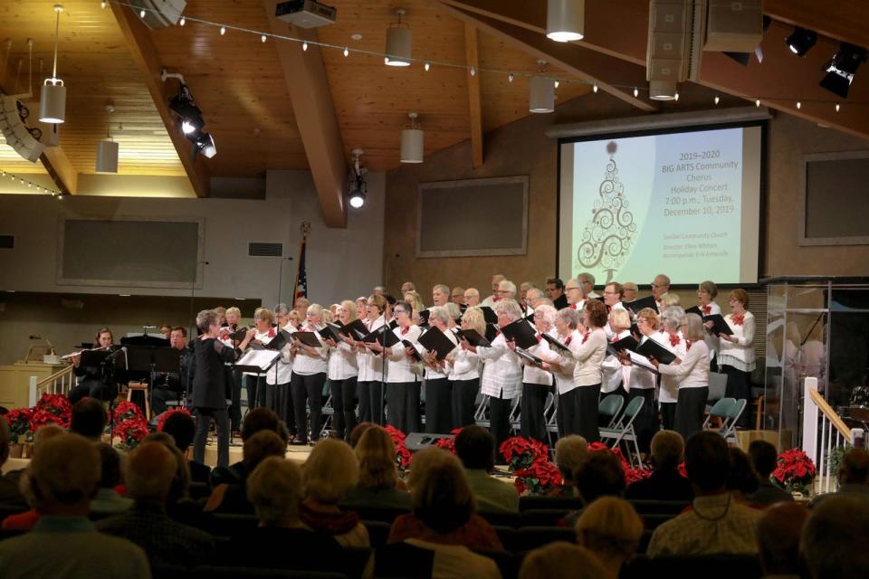 BIG ARTS Community Chorus performs a holiday concert