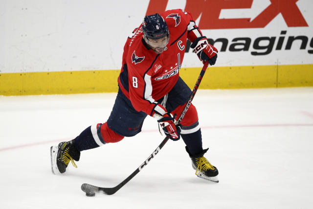 Ovechkin Experiments With Different Sticks As He Chases Gretzky